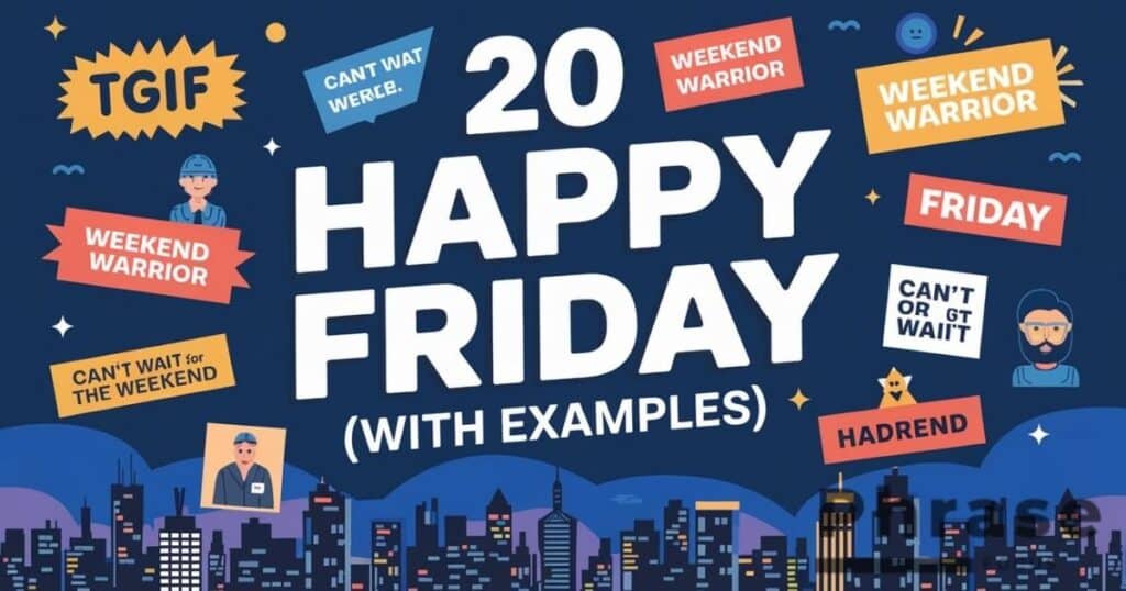 20 Other Ways to Say Happy Friday (With Examples)