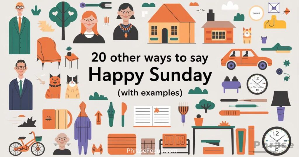 Other Ways to Say Happy Sunday