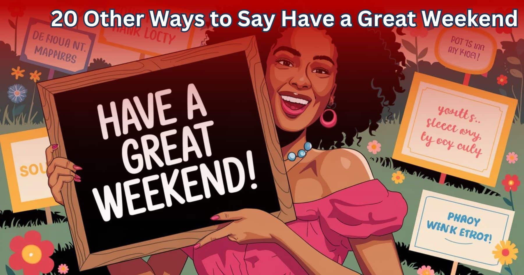 Other Ways to Say Have a Great Weekend