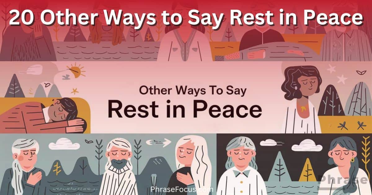 Other Ways to Say Rest in Peace