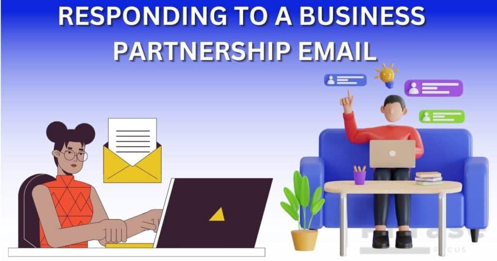 Responding to a business partnership email