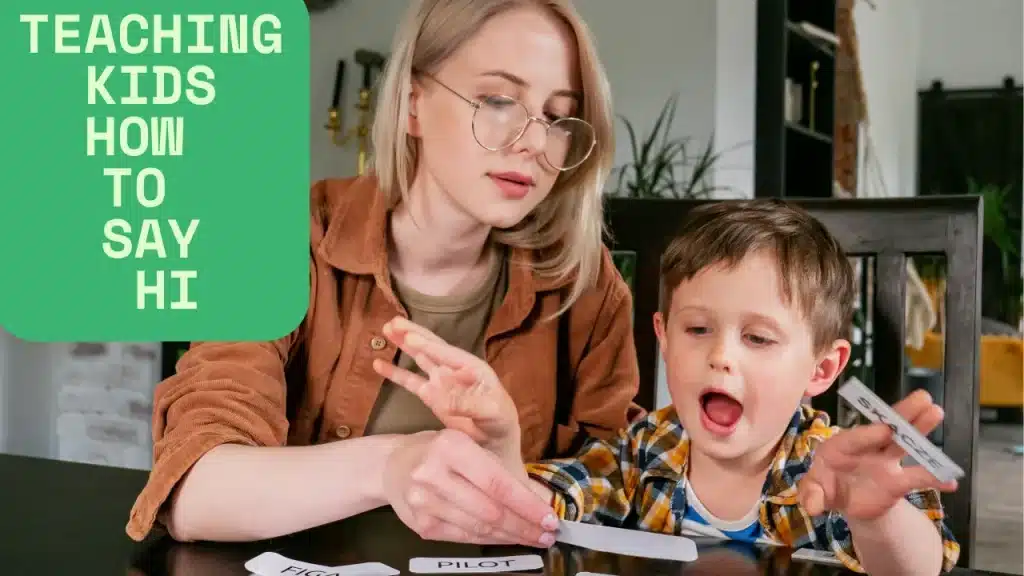 How to Say Hi in Sign Language and Teaching Kids How to Say Hi