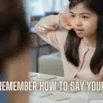 can't remember how to say your name