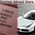 Quotes About Cars