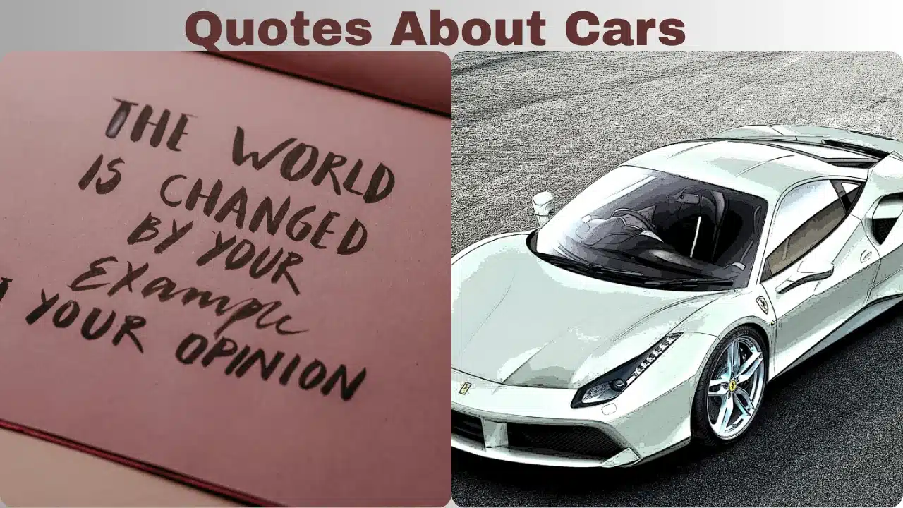 Quotes About Cars