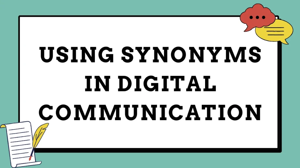 Best Wishes Synonym and Using Synonyms in Digital Communication