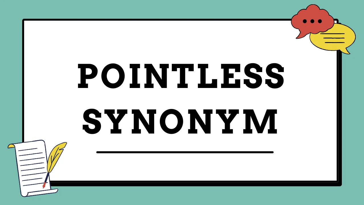 Pointless Synonym