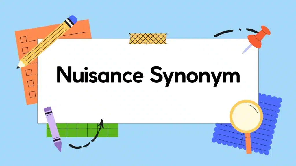 Nuisance Synonym