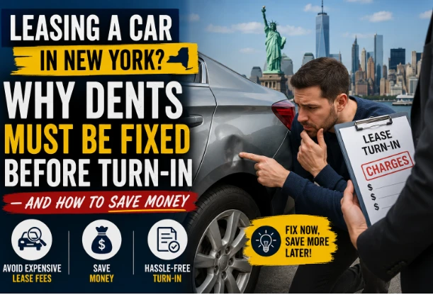 NY Car Lease: Fix Dents Before Turn-In & Save Money